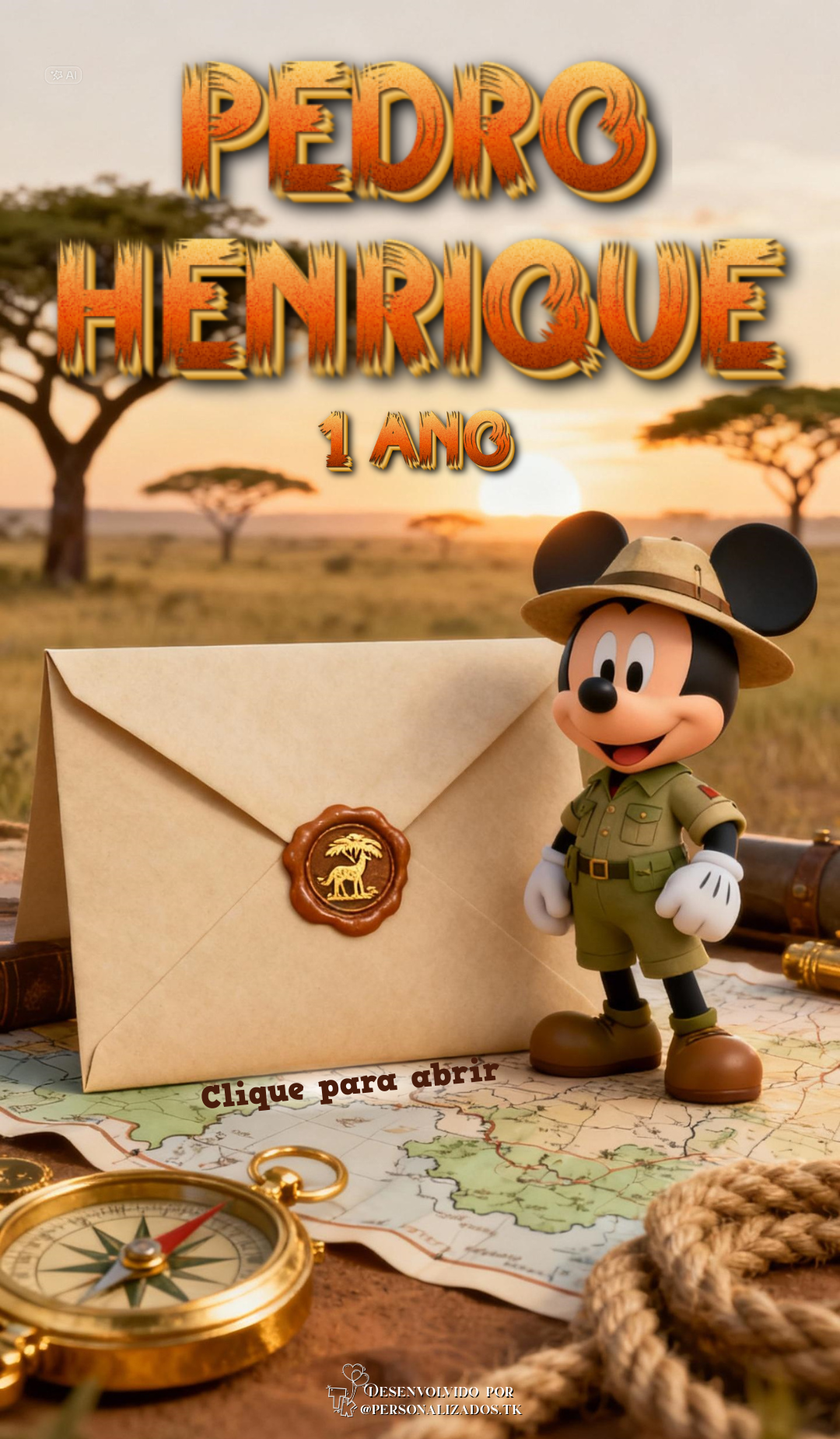 Capa do convite