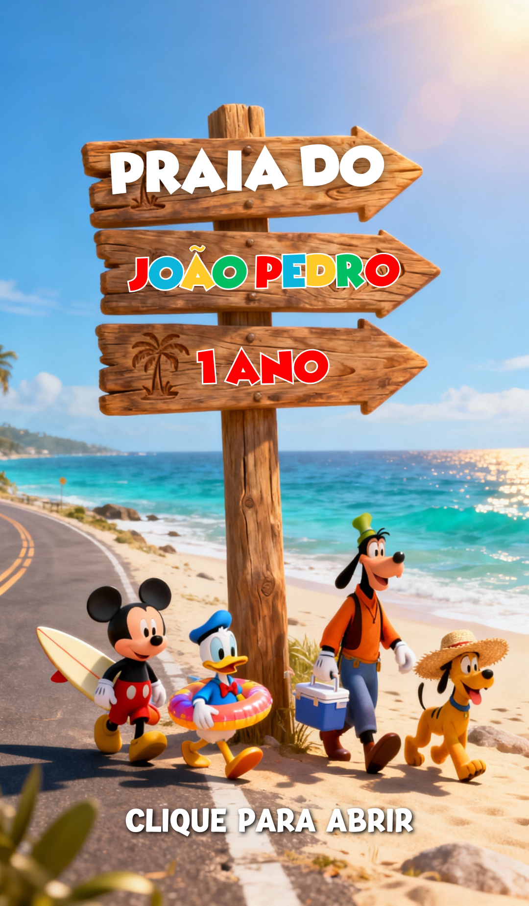 Capa do convite
