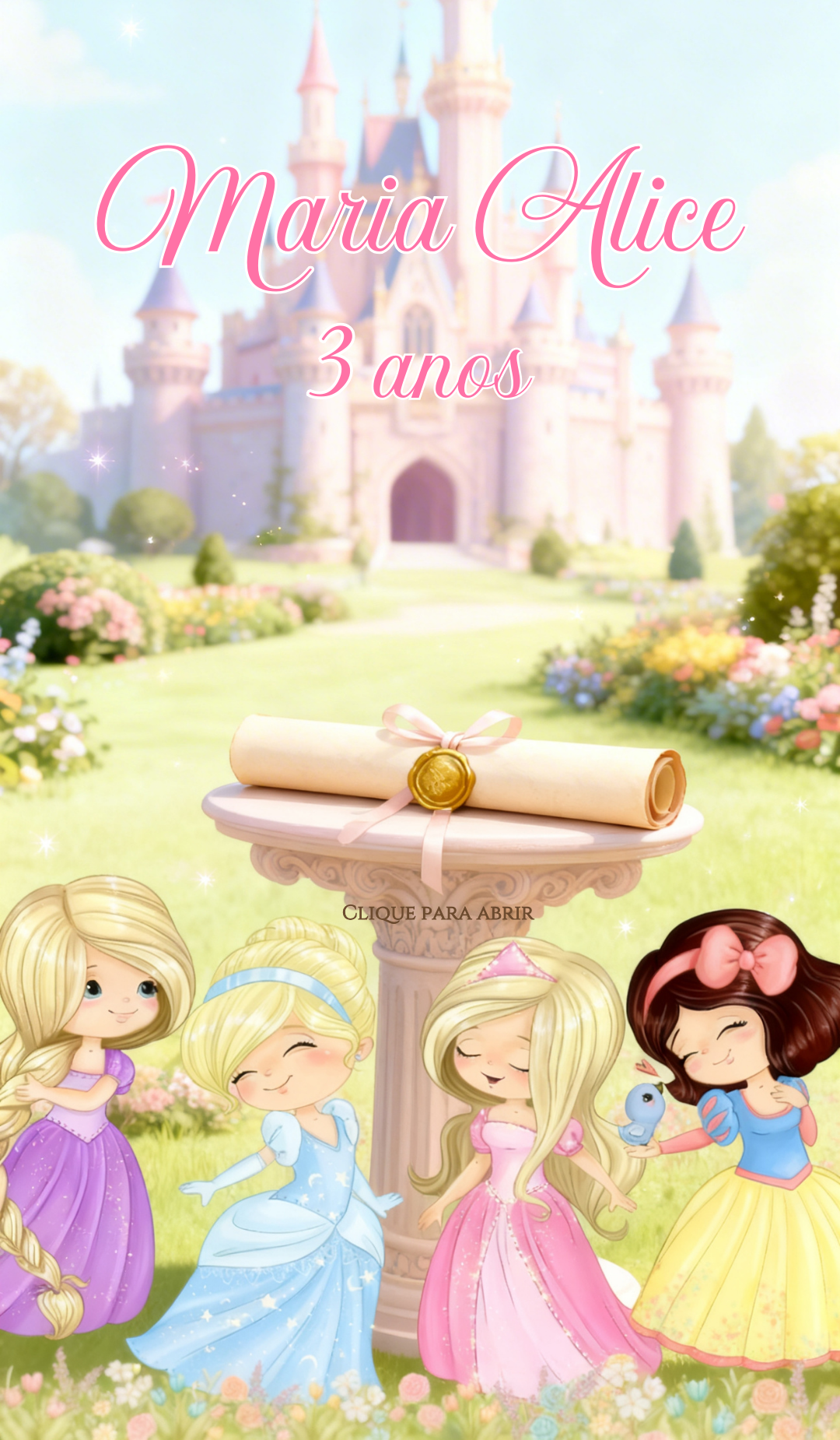 Capa do convite